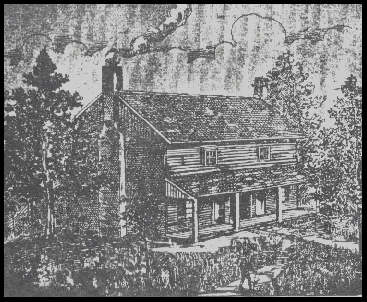 John Bell house, home of the Bell Witch of Tennessee